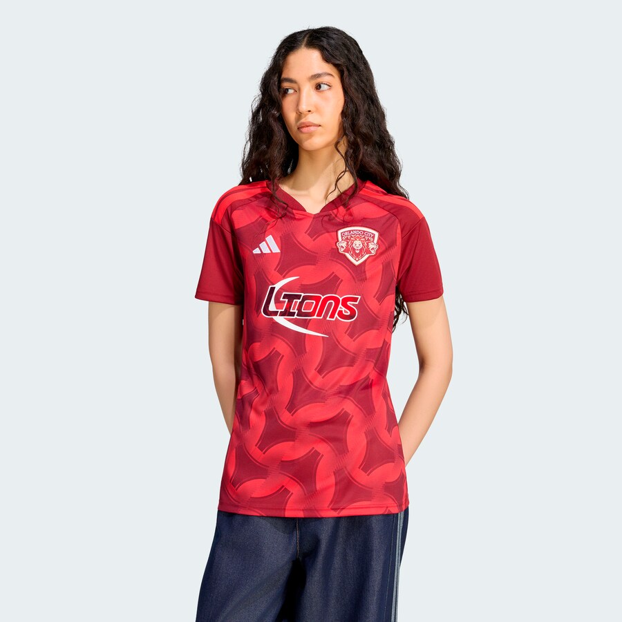 Orlando City SC adidas Women's 2026 Archive Replica Jersey - Red thumbnail 1