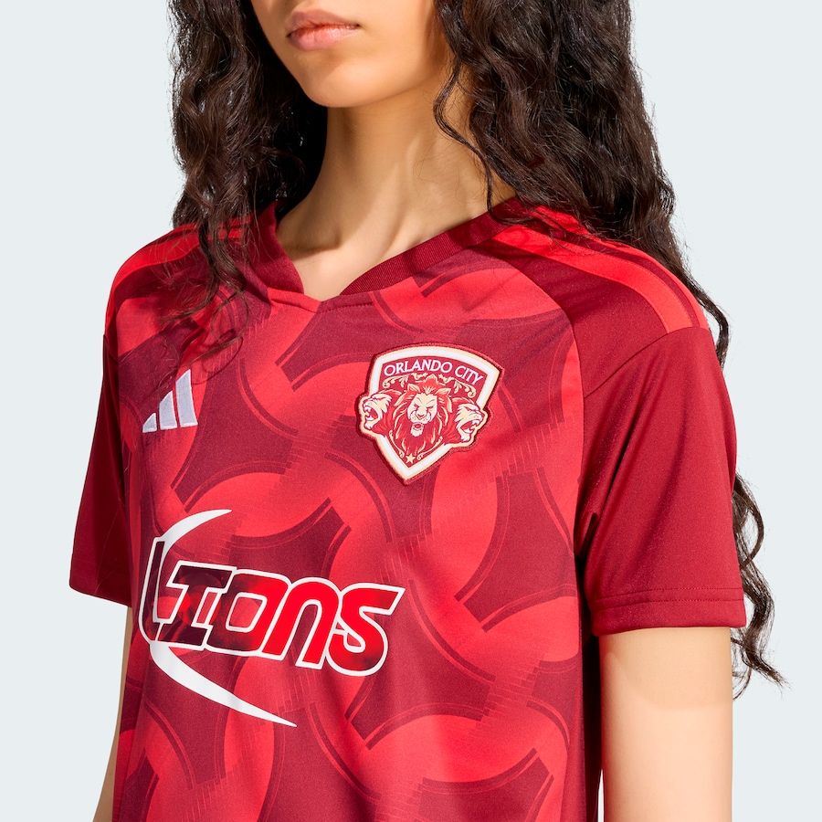 Orlando City SC adidas Women's 2026 Archive Replica Jersey - Red thumbnail 7