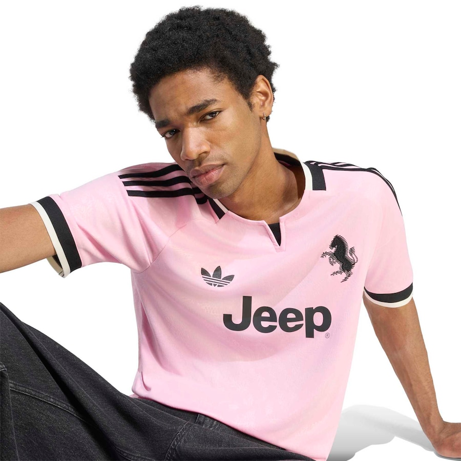 Juventus adidas 2026/27 Away Replica Jersey - Pink thumbnail 7