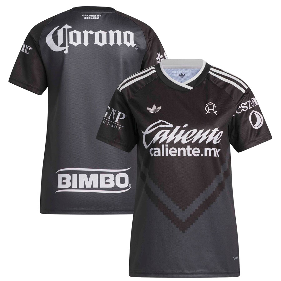Club America adidas Women's 2026/27 Away Replica Jersey - Black
