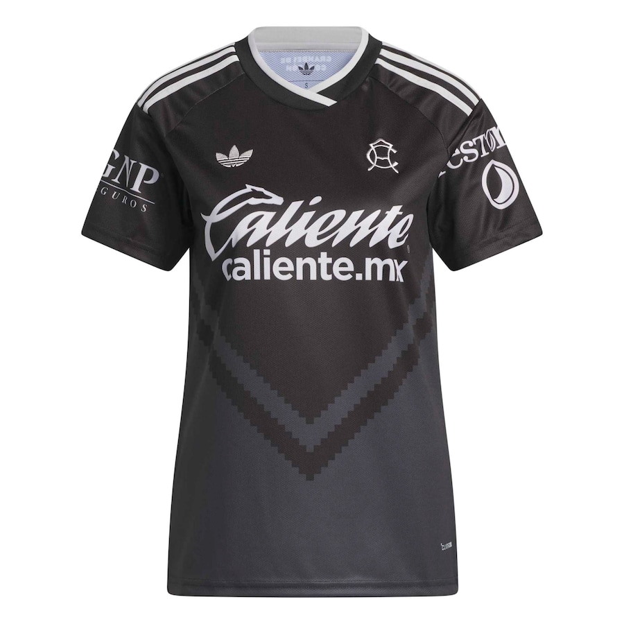 Club America adidas Women's 2026/27 Away Replica Jersey - Black thumbnail 3