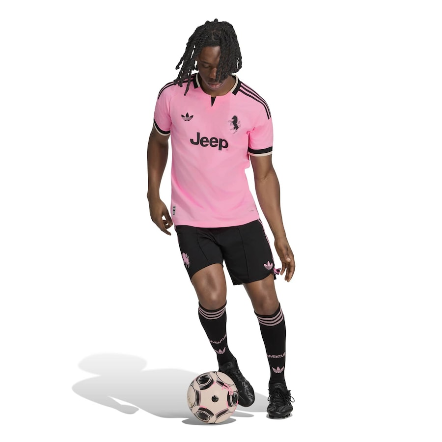 Juventus adidas 2026/27 Away On-Field Authentic Jersey - Pink thumbnail 4