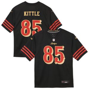 George Kittle San Francisco 49ers Nike Toddler 2025 Rivalries Collection Game Jersey - Black