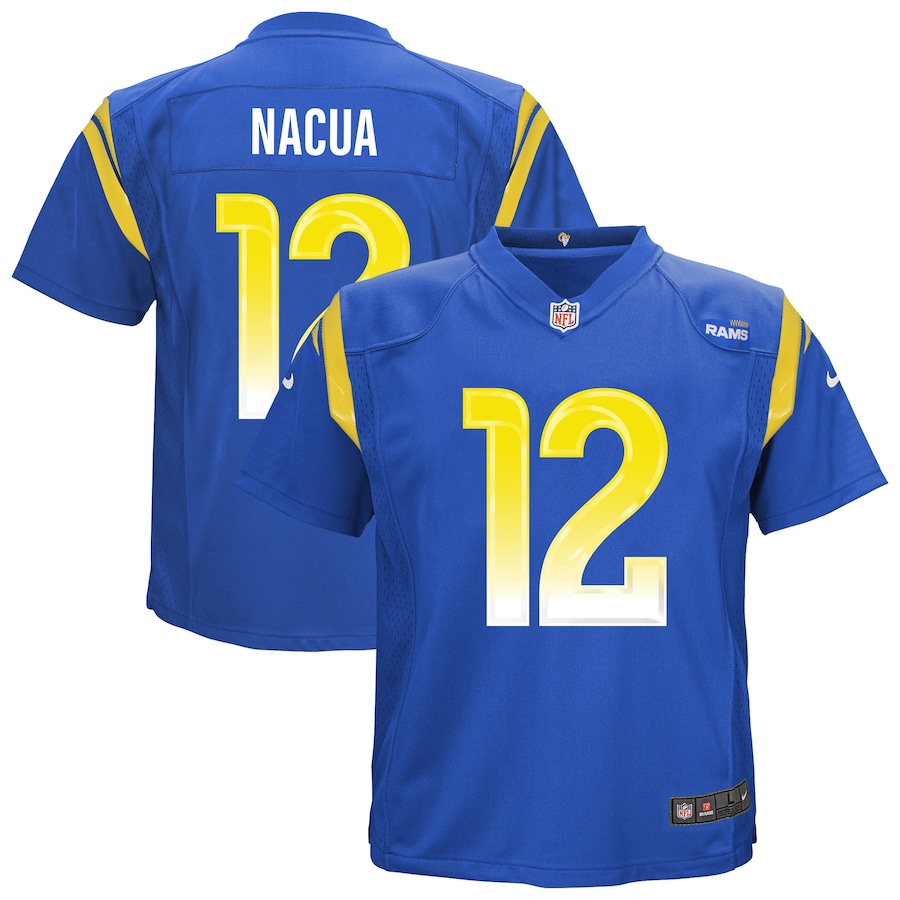 Puka Nacua Los Angeles Rams Nike Preschool Game Jersey - Royal thumbnail 2