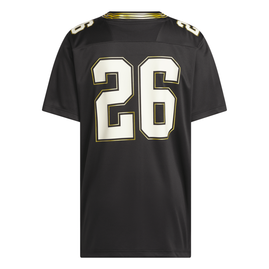 #26 Louisville Cardinals adidas For the Ville Premier Strategy Jersey - Black thumbnail 6