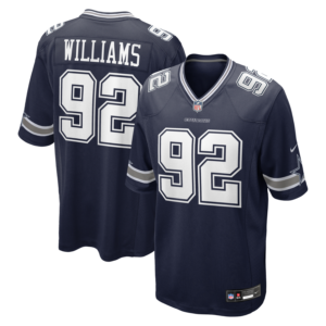 Quinnen Williams Dallas Cowboys Nike Team Game Jersey - Navy