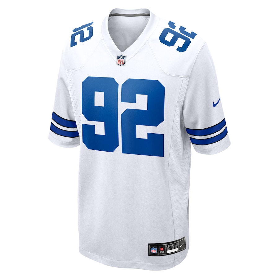 Quinnen Williams Dallas Cowboys Nike Game Jersey - White thumbnail 3