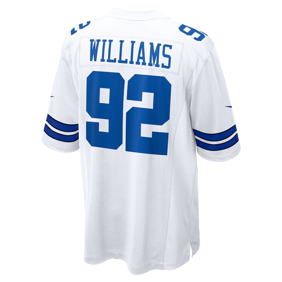 Quinnen Williams Dallas Cowboys Nike Game Jersey - White thumbnail 4
