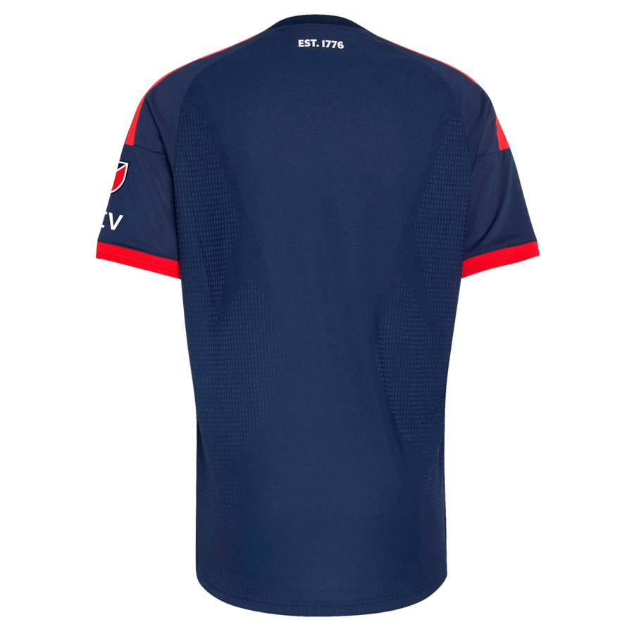New England Revolution adidas  2026 Independence Day On-Field Authentic Patch Jersey - Blue thumbnail 4