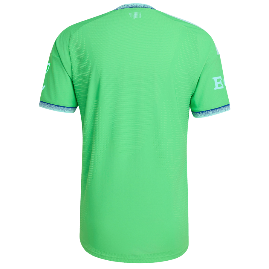 Seattle Sounders FC adidas 2026 The Evergreen State Kit On-Field Authentic Patch Jersey - Rave Green thumbnail 8