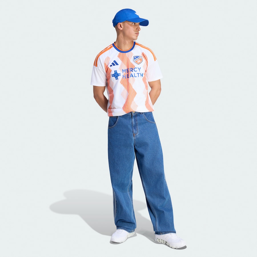 FC Cincinnati adidas 2026 The Seven Hills Kit Replica Jersey - White thumbnail 4