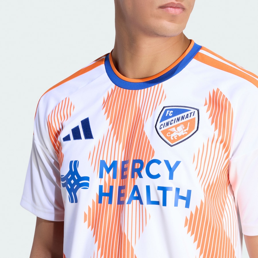 FC Cincinnati adidas 2026 The Seven Hills Kit Replica Jersey - White thumbnail 5