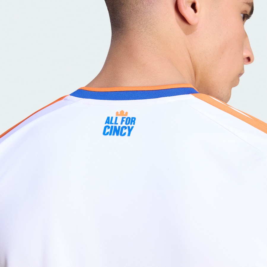 FC Cincinnati adidas 2026 The Seven Hills Kit Replica Jersey - White thumbnail 6