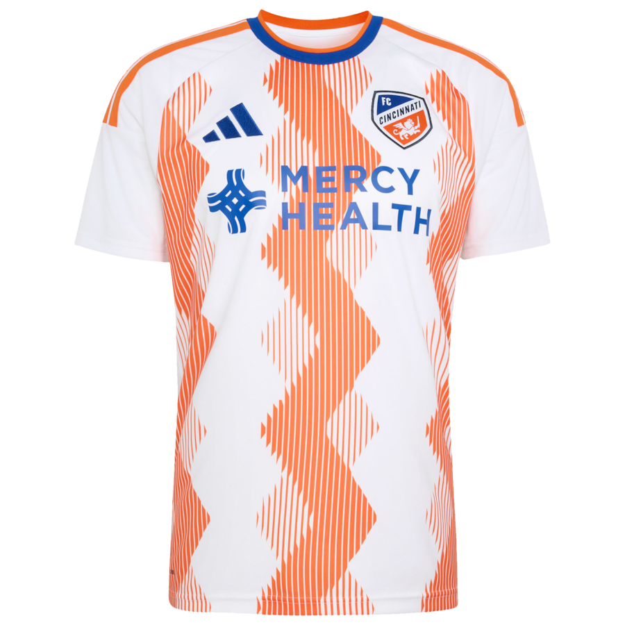 FC Cincinnati adidas 2026 The Seven Hills Kit Replica Jersey - White thumbnail 7