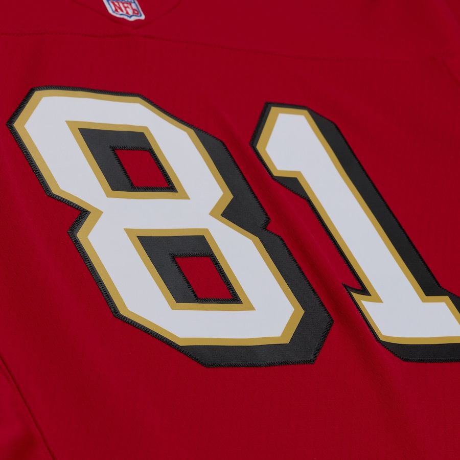 Terrell Owens San Francisco 49ers Mitchell & Ness 1996 Legacy Replica Player Jersey - Red thumbnail 5