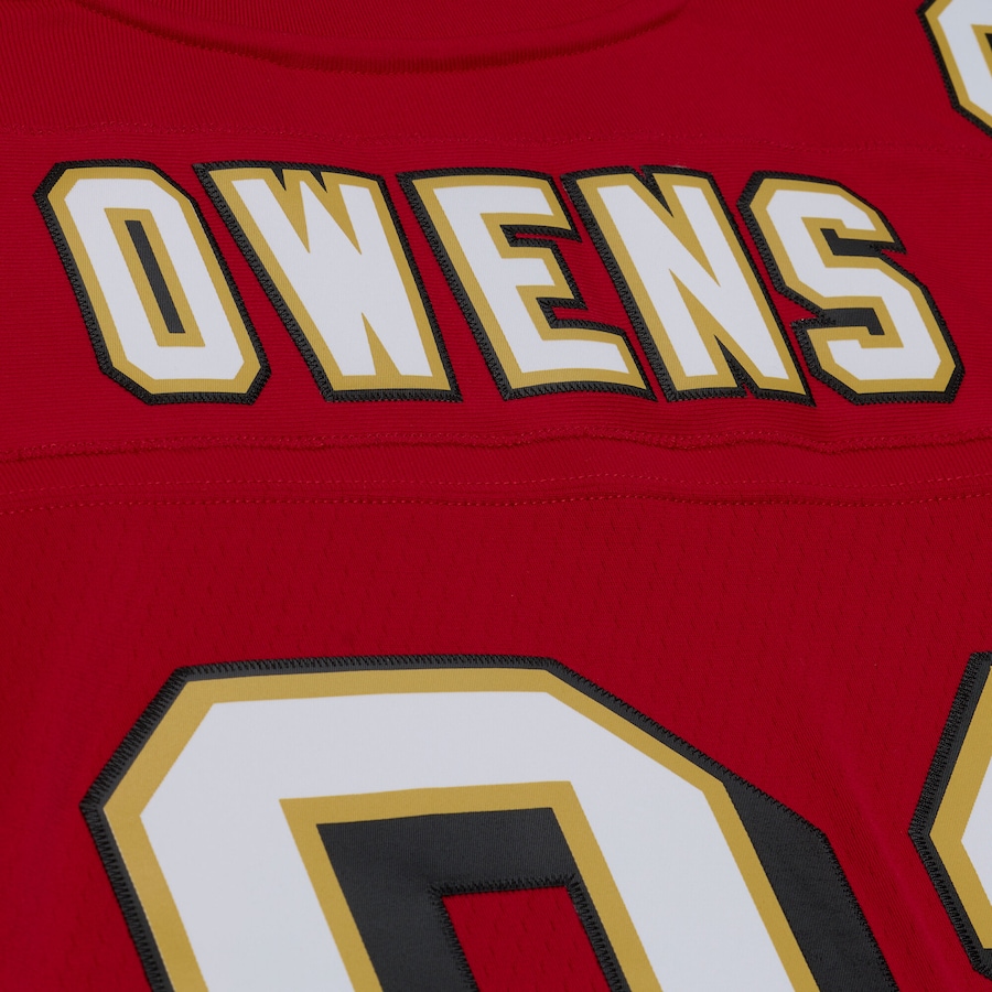 Terrell Owens San Francisco 49ers Mitchell & Ness 1996 Legacy Replica Player Jersey - Red thumbnail 7