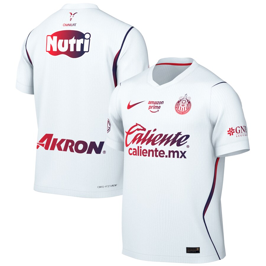 Chivas Nike 2026/27 Away Match Authentic Jersey - White thumbnail 1