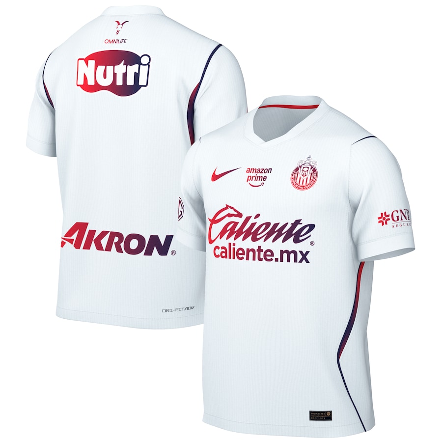 Chivas Nike 2026/27 Away Match Authentic Jersey - White thumbnail 2