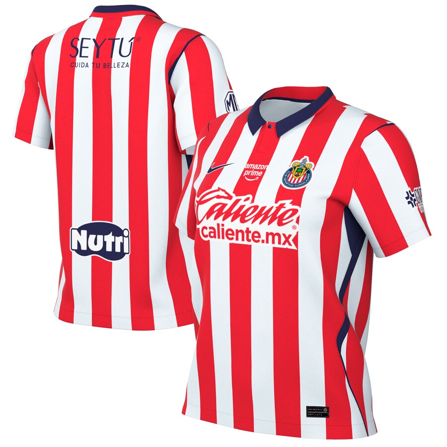 Chivas Nike Women's 2026/27 Home Stadium Replica Jersey - White/Red