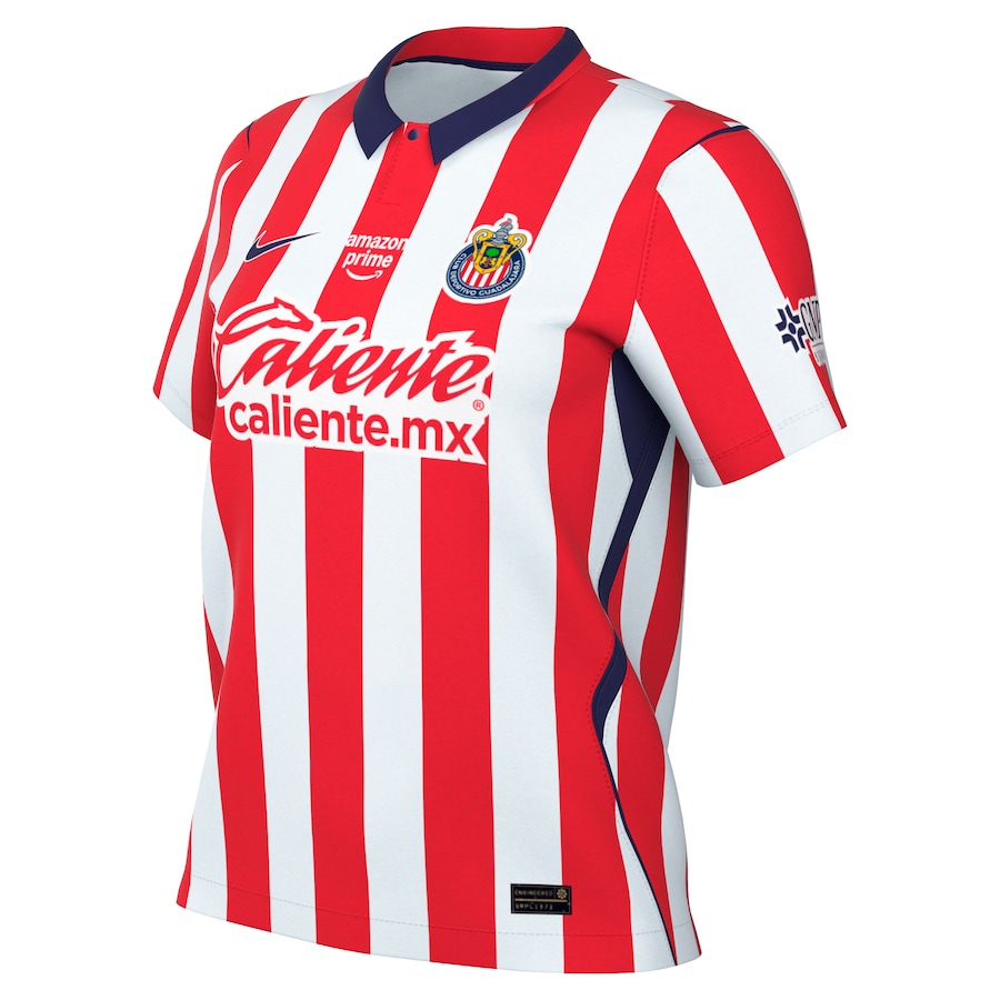 Chivas Nike Women's 2026/27 Home Stadium Replica Jersey - White/Red thumbnail 3