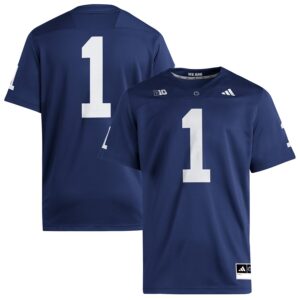 #1 Penn State Nittany Lions adidas Premier Jersey - Home Navy