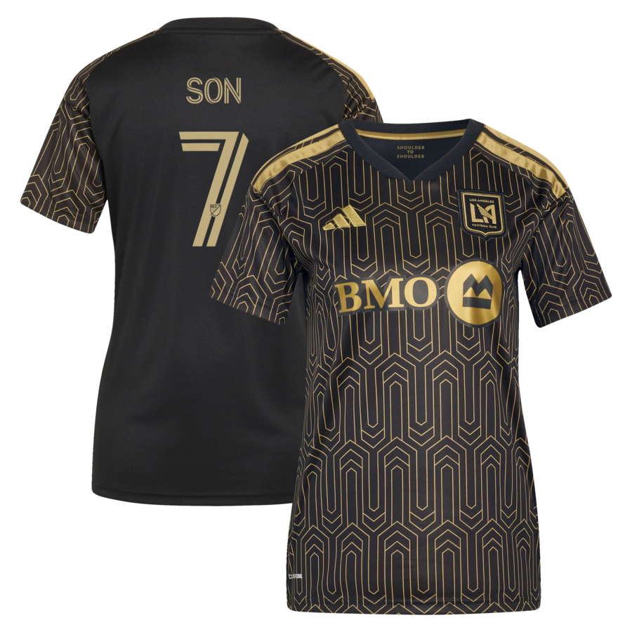 Son Heung-Min LAFC adidas Women's 2026 Primary Kit Replica Jersey - Black