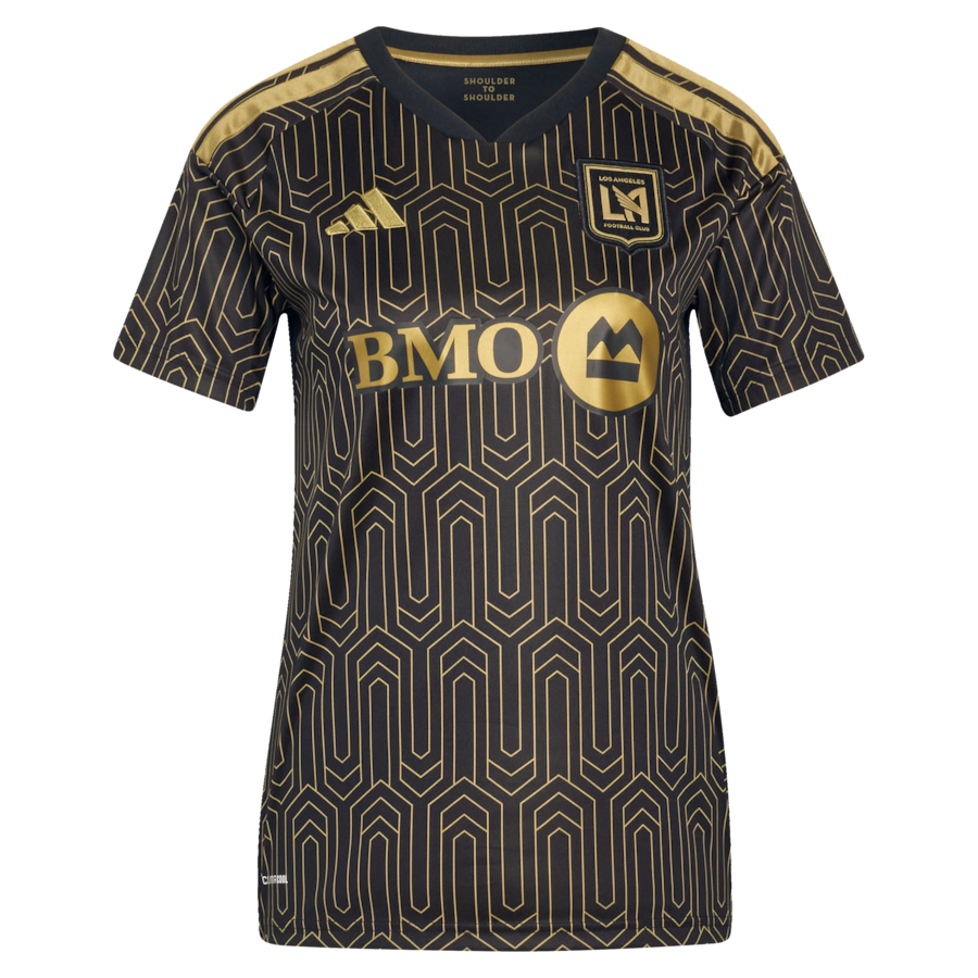 Son Heung-Min LAFC adidas Women's 2026 Primary Kit Replica Jersey - Black thumbnail 3