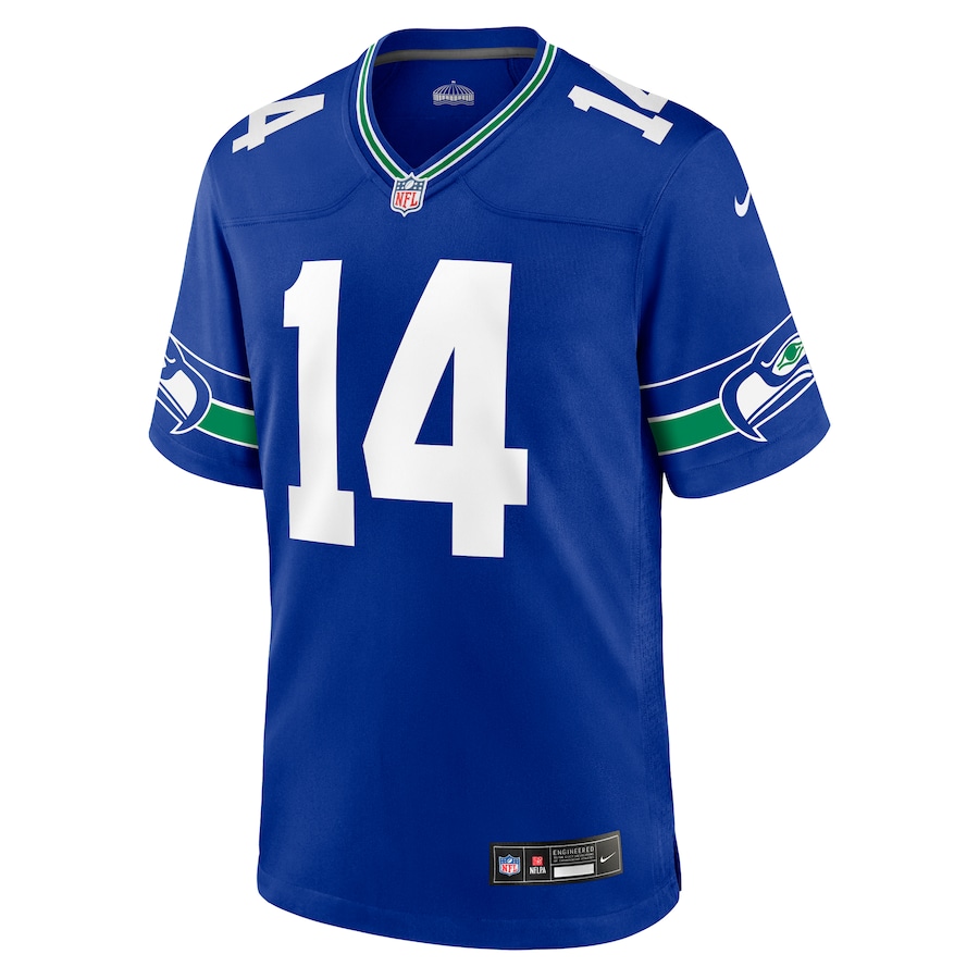 Sam Darnold Seattle Seahawks Nike Alternate Game Player Jersey - Royal thumbnail 3