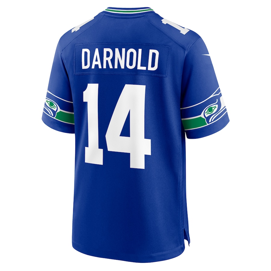 Sam Darnold Seattle Seahawks Nike Alternate Game Player Jersey - Royal thumbnail 4