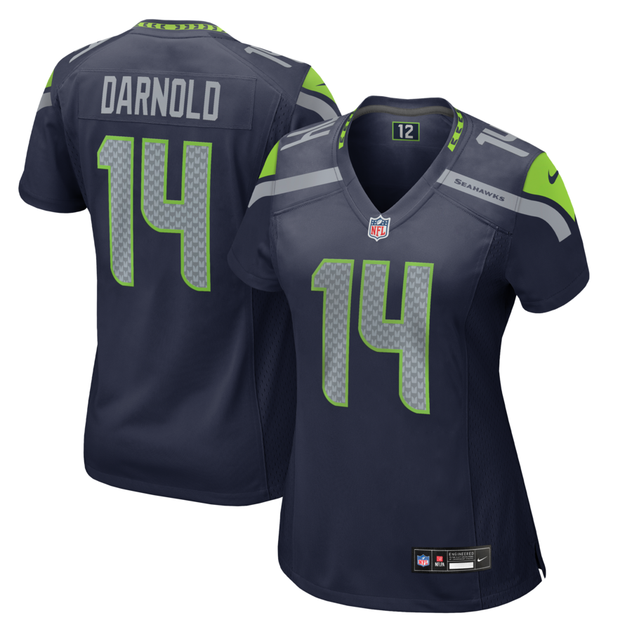 Sam Darnold Seattle Seahawks Nike Women's Team Game Jersey -  College Navy thumbnail 1