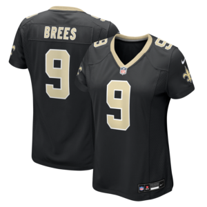 Drew Brees New Orleans Saints Nike Women's Team Game Jersey - Black