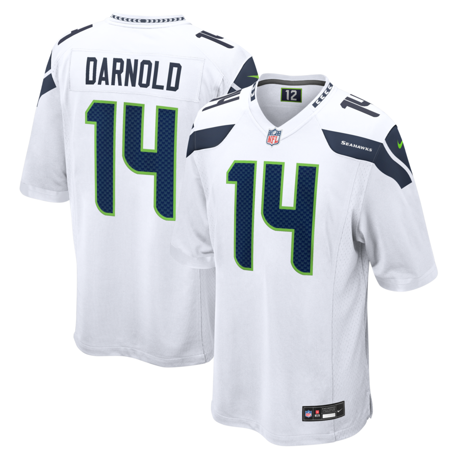 Sam Darnold Seattle Seahawks Nike Game Jersey - White thumbnail 1