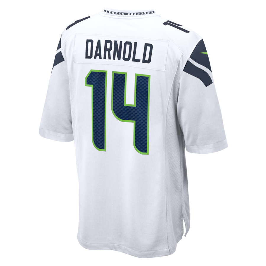 Sam Darnold Seattle Seahawks Nike Game Jersey - White thumbnail 4