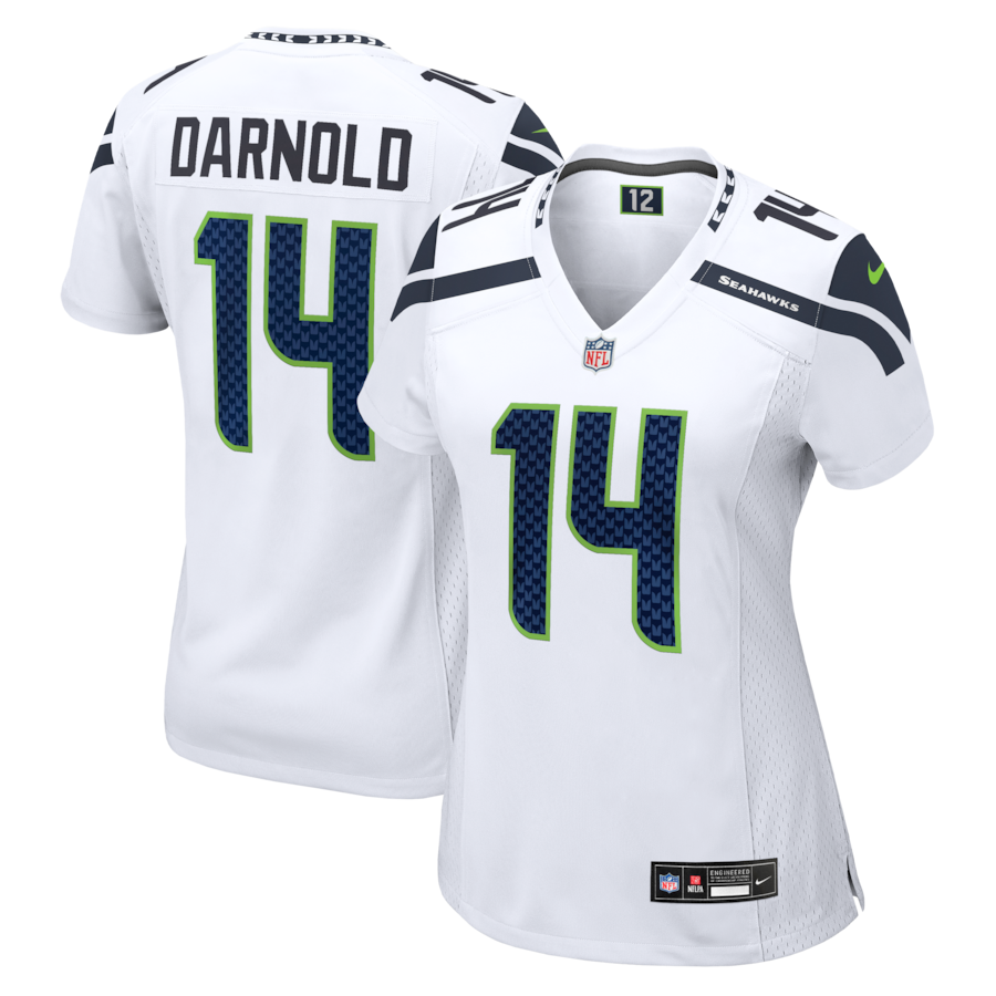 Sam Darnold Seattle Seahawks Nike Women's Game Jersey - White thumbnail 2