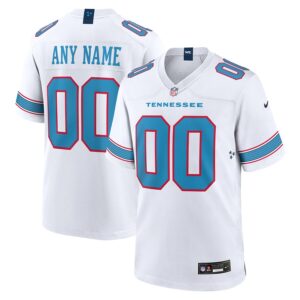 Tennessee Titans Nike Game Custom Jersey - White