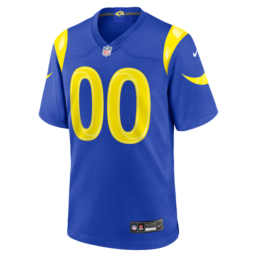 Los Angeles Rams Nike Youth Custom Game Jersey - Royal thumbnail 3