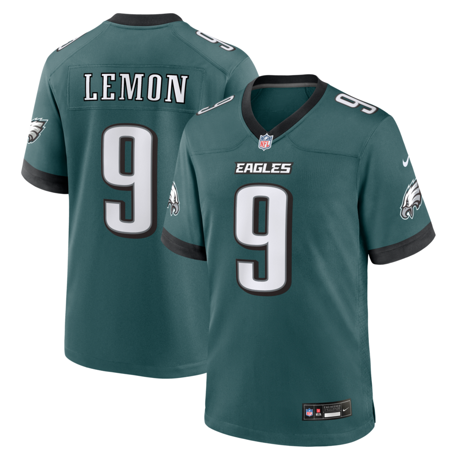 Makai Lemon Philadelphia Eagles Nike 2026 NFL Draft First Round Pick No. 20 Team Game Jersey - Green thumbnail 1