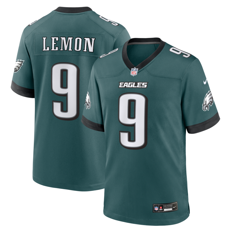 Makai Lemon Philadelphia Eagles Nike 2026 NFL Draft First Round Pick No. 20 Team Game Jersey - Green thumbnail 2