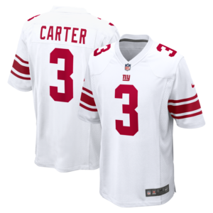 Abdul Carter New York Giants Nike Game Jersey - White