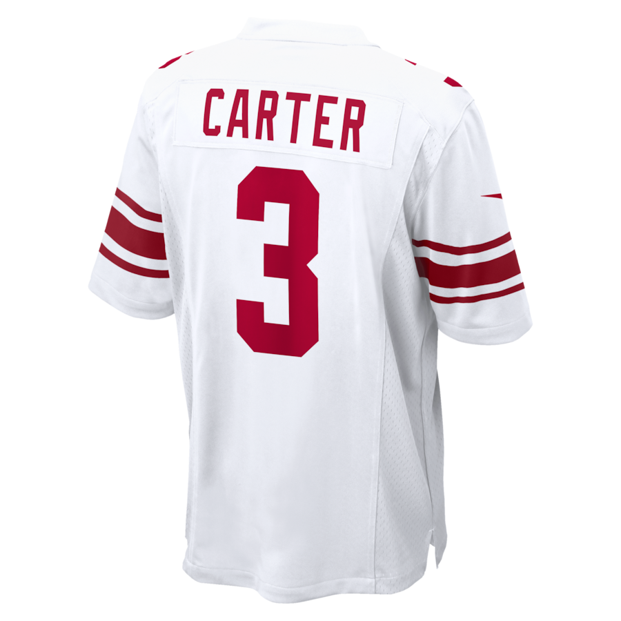 Abdul Carter New York Giants Nike  Game Jersey -  White thumbnail 4