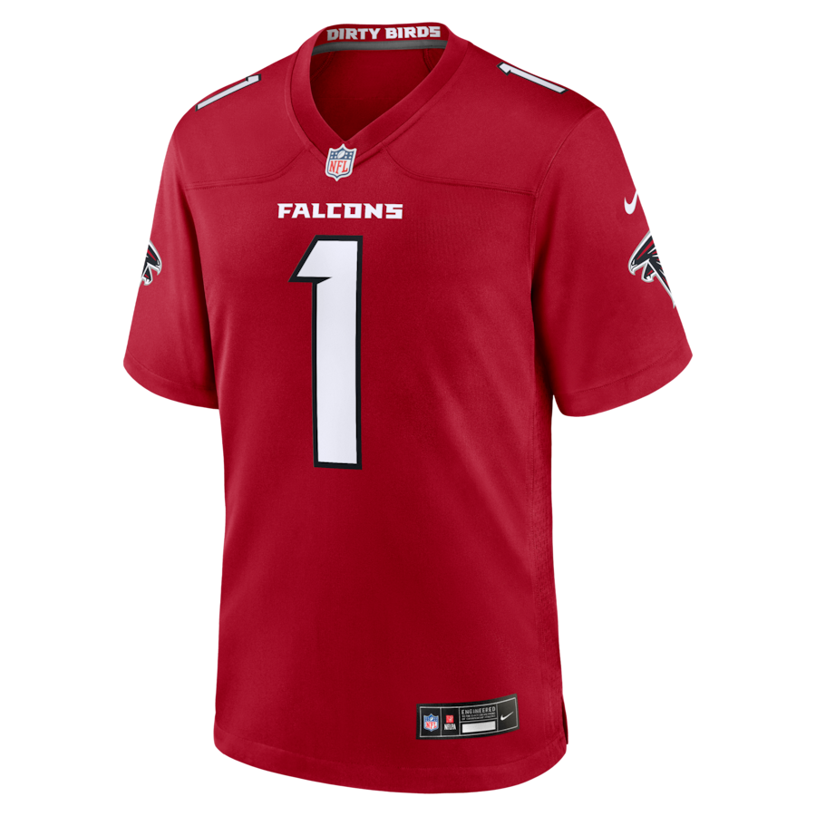 Tua Tagovailoa Atlanta Falcons Nike Game Jersey - Red thumbnail 3