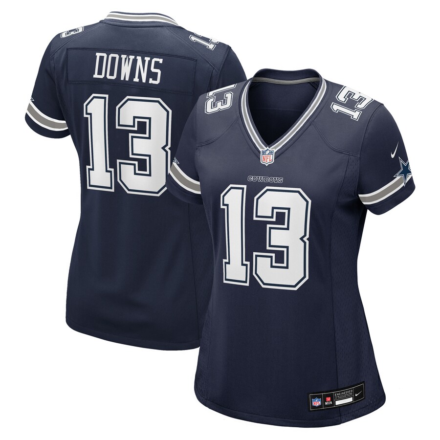 Caleb Downs Dallas Cowboys Nike Women's Game Jersey - Navy thumbnail 1