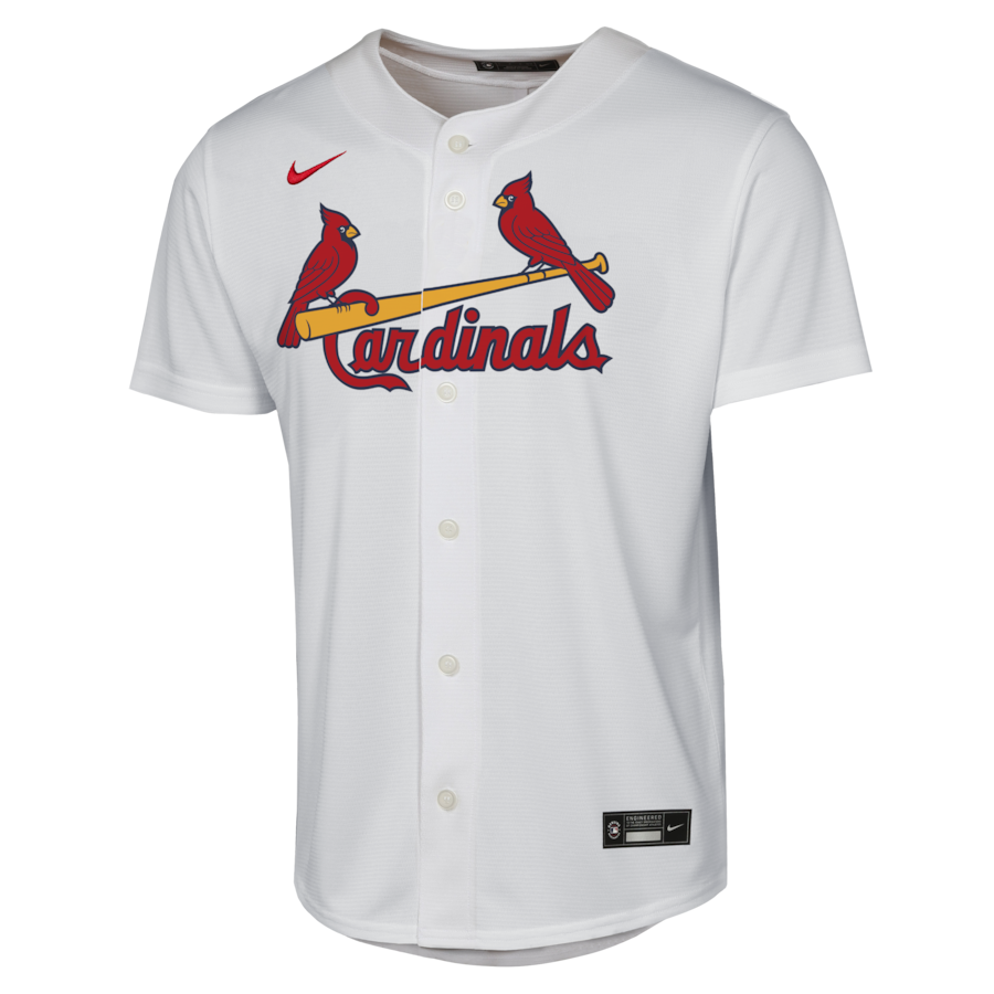JJ Wetherholt St. Louis Cardinals Nike Youth Home Replica Jersey - White thumbnail 3