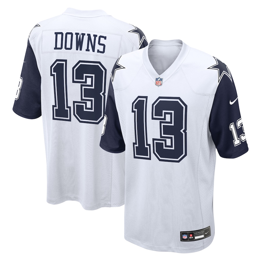 Caleb Downs Dallas Cowboys Nike Game Jersey Game Jersey - White thumbnail 2