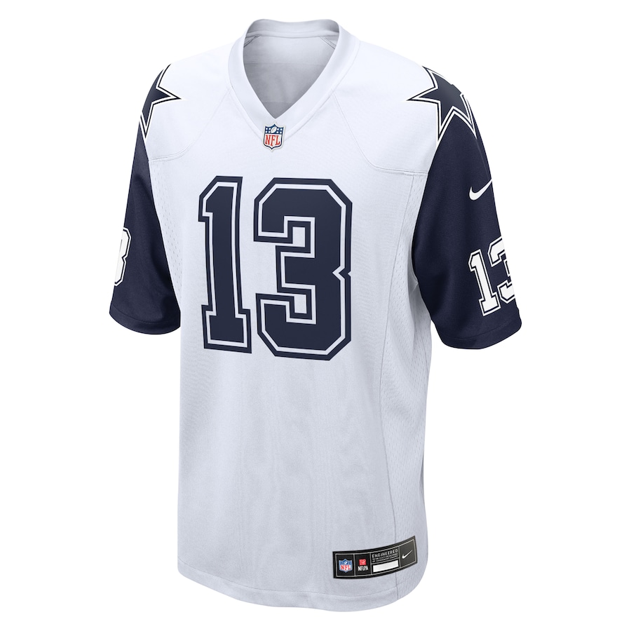Caleb Downs Dallas Cowboys Nike Game Jersey Game Jersey - White thumbnail 3