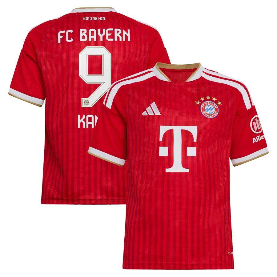 Harry Kane Bayern Munich adidas Youth 2026/27 Home Replica Jersey - Red