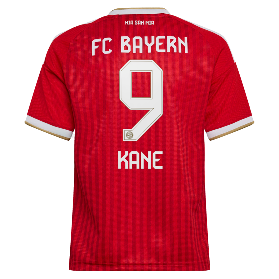Harry Kane Bayern Munich adidas Youth 2026/27 Home Replica Jersey - Red thumbnail 4