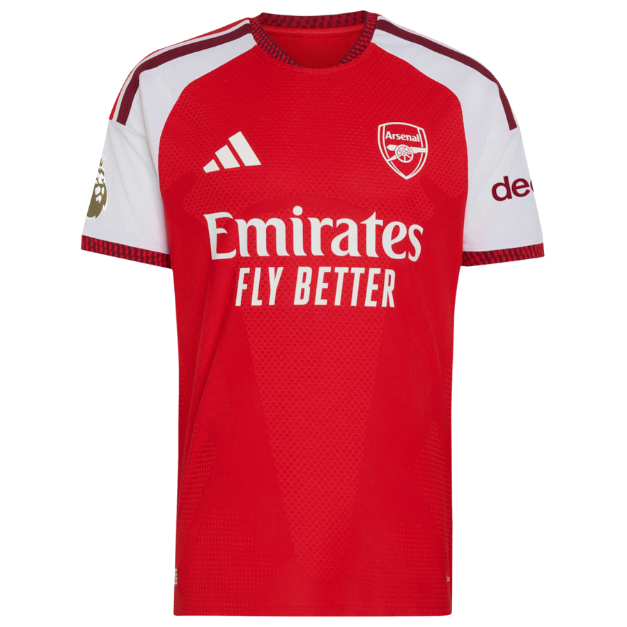 Arsenal adidas 2026/27 Home Authentic Jersey - Red thumbnail 3