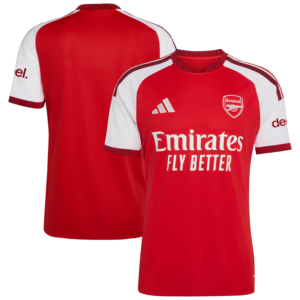 Arsenal adidas 2026/27 Home Replica Jersey - Red