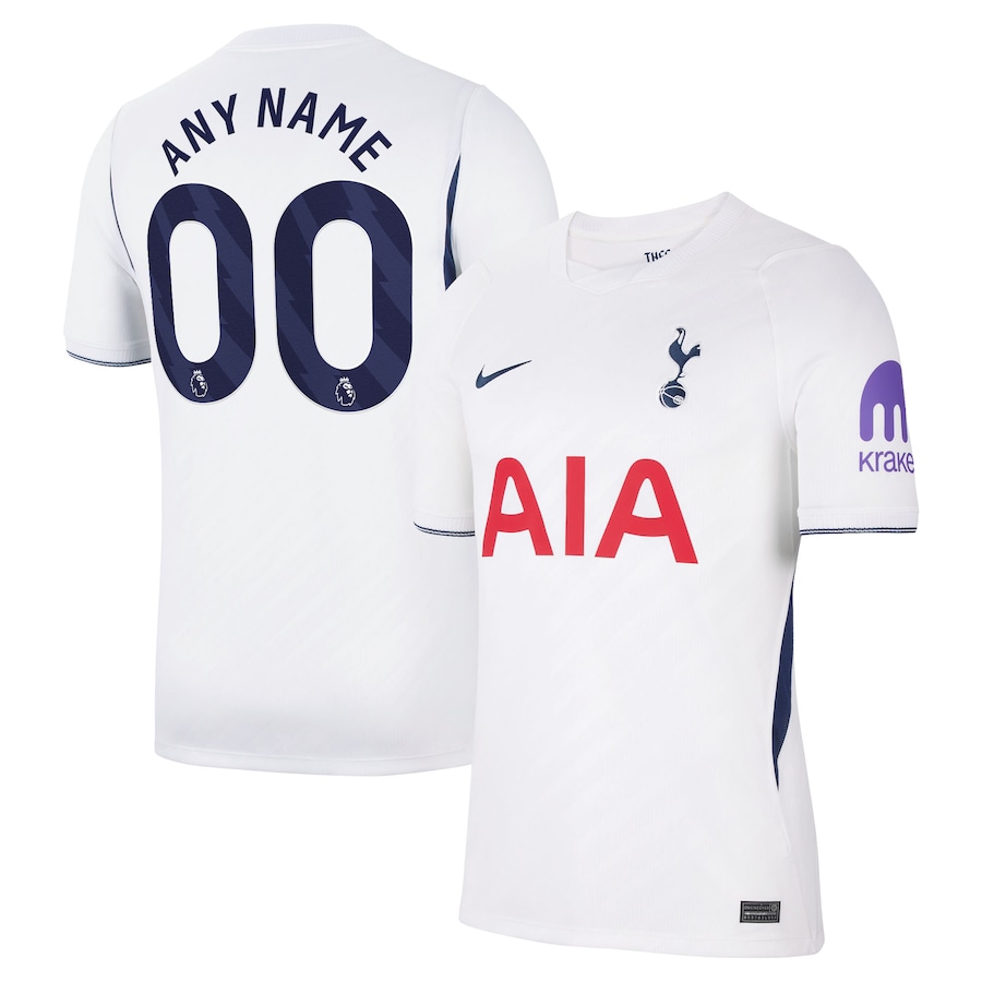 Tottenham Hotspur Nike 2026/27 Home Stadium Replica Custom Jersey - White thumbnail 2